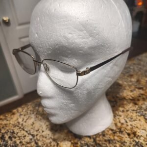 CHARMANT CH20220 Titanium Perfection Eyeglass Frames 52-17-135 Bronze Excellent