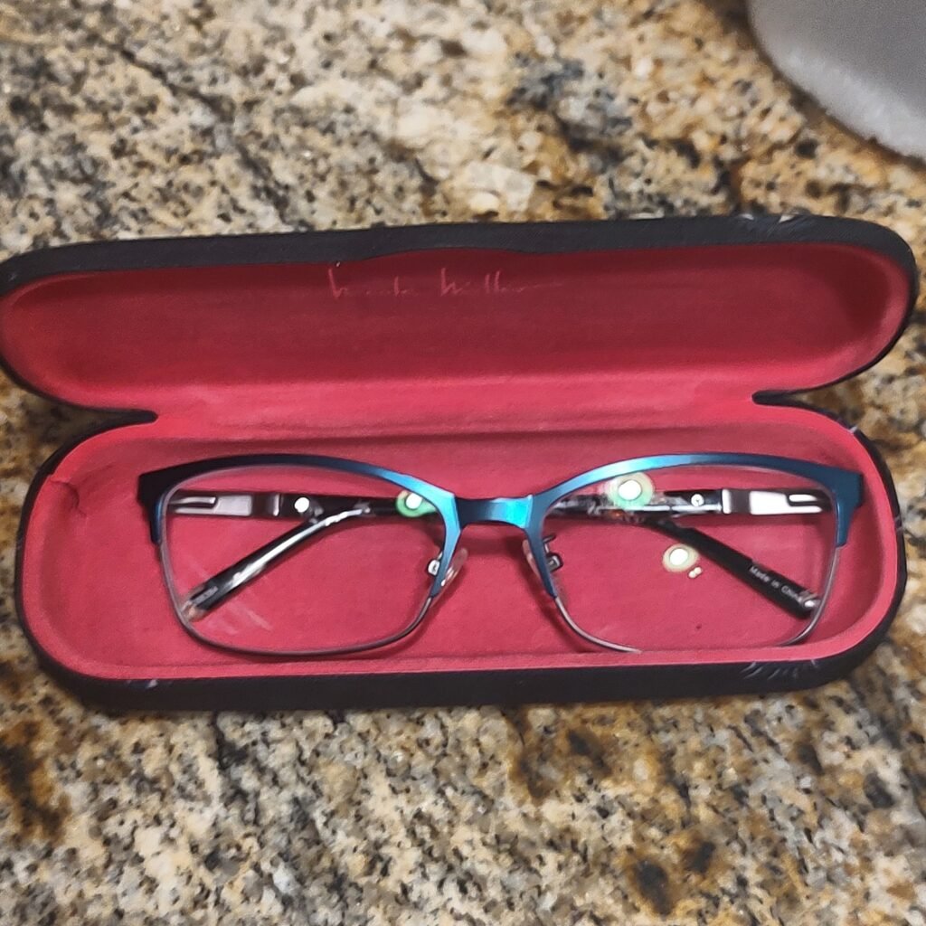 Nicole Miller GALENTA C03 Teal Blush Eyeglass Frames 58-17-140 Womens Excellent