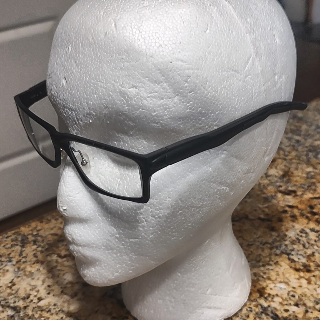 GOGGLES4U GX393 Unisex Eyeglasses Frames Black 55-16 Excellent Condition
