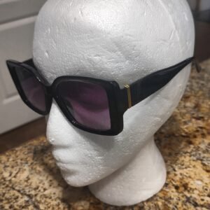 Beeline LLC Women's Sunglasses 1021777001 Black Purple Gradient Excellent Used