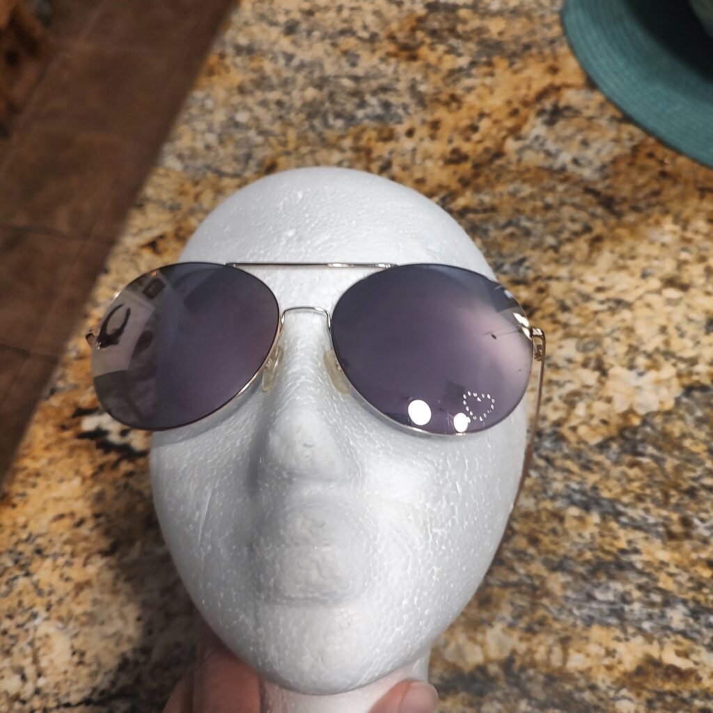 GUESS GF6027 Women's Rose Gold Mirrored Sunglasses 60[]17 135 Gently Used