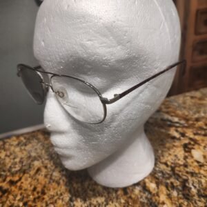 AUTOFLEX Flexon Eyeglasses Frames Shout 714 57-15-145 Silver Grey Used