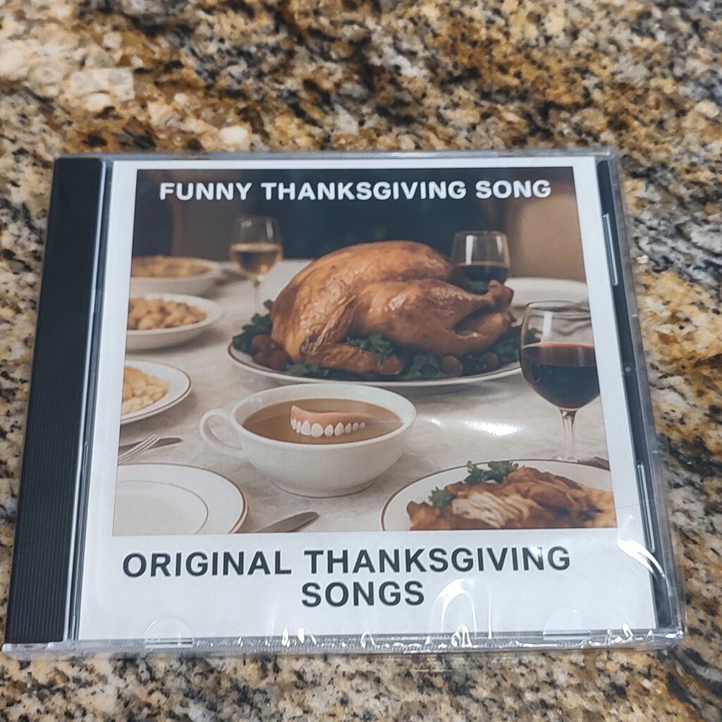NEW SEALED Funny Original Thanksgiving Songs Music CD Holiday Celebration