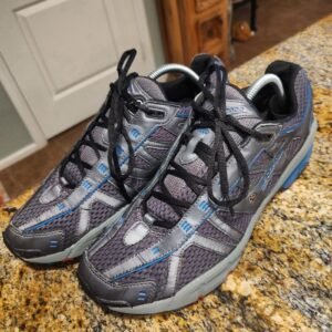 ECCO RECEPTOR RXP 3000 Mens Athletic Shoes US 10-10.5 EU 44 Gently Used Gray Blu