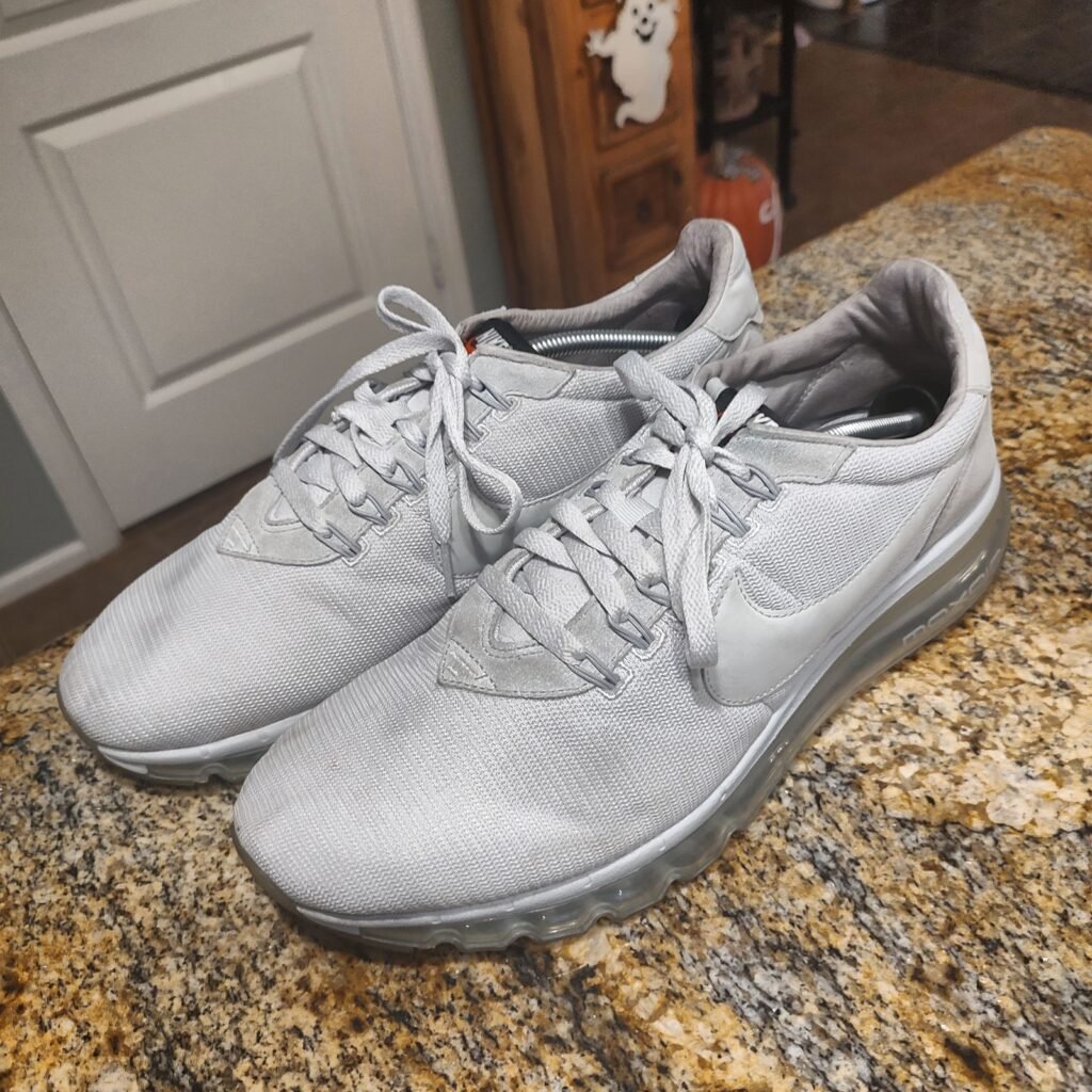 Nike Air Max LD-Zero Pure Platinum 848624-004 Men's US 13 Light Gray Used Sneake