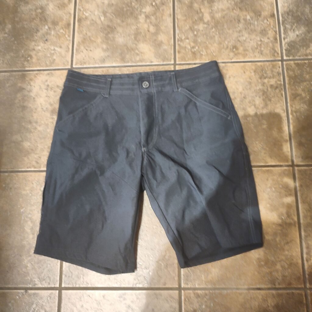 KÜHL Men's Shorts Size 34 Dark Gray Hiking Outdoor Performance Gently Used